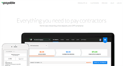 Desktop Screenshot of payable.com